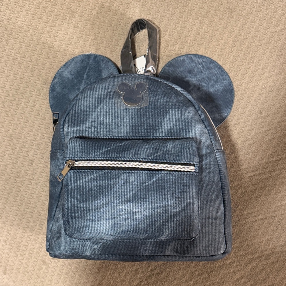 Disney Blue Mickey Mouse Backpack